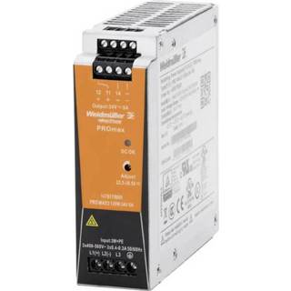 👉 Netvoeding WeidmÃ¼ller PRO MAX3 120W 24V 5A Din-rail 24 V 5 A 120 W 4016139081595