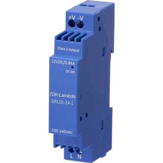 👉 Netvoeding TDK-Lambda DRL-10-12-1 Din-rail 12 V 0.84 A 10.08 W 4053199528059