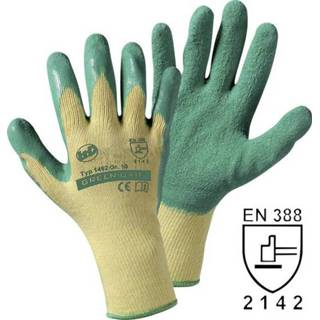 👉 Leipold + DÃ¶hle 1492SB Handschoen Green Grip Naadloos gebreide handschoen met latexlaag