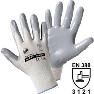 Worky 1155 Fijne tricot-nitrilhandschoen Polyamide met nitril-coating Maat (handschoen): 10, XL