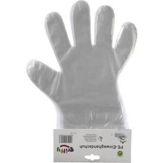 👉 Wegwerphandschoen polyethyleen mannen Maat (handschoen): Voor heren L+D Griffy 14691SB 20 stuks 4005781146967