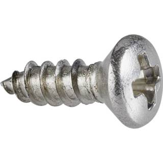 Philips Plaatschroeven Kruiskop RVS SEKO A2 N/A 839550 Plaatschroef RVS Plaatschroeven 2.9 mm 9.5 Kruiskop Philips N/A 100 stuks SEKO A2 839550 4036911209221