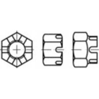 👉 Staal TOOLCRAFT 132126 Kroonmoeren M42 DIN 935 1 stuk(s) 4053199165773