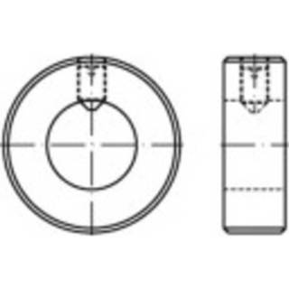 👉 Stelring staal Stelringen Buitendiameter: 28 mm M6 DIN 705 galvanisch verzinkt 10 stuks TOOLCRAFT 112484 4053199063581