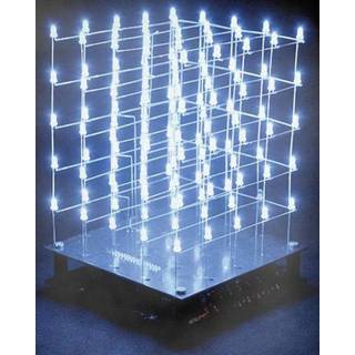 👉 Bouwpakket Velleman K8018W LED-cube Uitvoering (bouwpakket/module): 9 V/DC 5410329472870