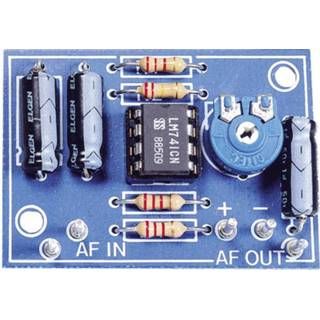 Voorversterker Velleman Bouwpakket 10 V/DC, 12 24 30 V/DC 5410329018030