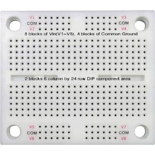 👉 Fayalab Faya-Nugget Breadboard 801-NU0005 Geschikt voor (Arduino boards): Arduino, Fayaduino, Raspberry Pi