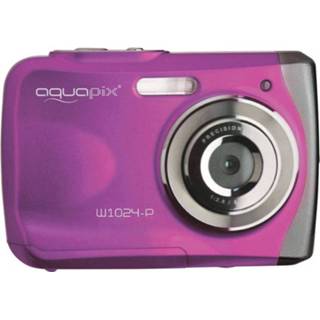 👉 Digitale camera roze Easypix W1024-I Splash 16 Mpix Onderwatercamera 4260041682689