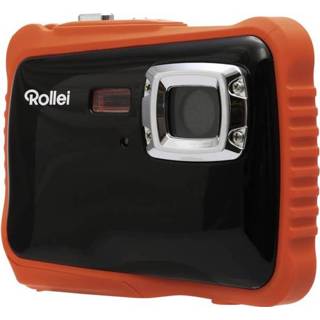 👉 Digitale camera zwart oranje Rollei Sportsline 65 8 Mpix Zwart/oranje Full-HD video-opname, Schokbestendig, Onderwatercamera 4048805100576
