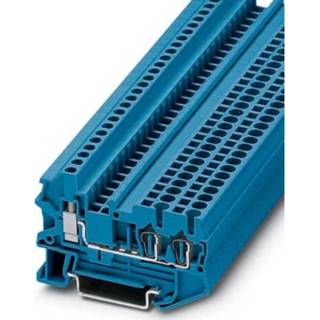 👉 Blauw Doorgangsserieklem STU 2,5-TWIN BU Phoenix Contact 50 stuks 4017918960674