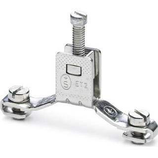 👉 Zilver Phoenix Contact BSLK 16 - Randaarde-serieklem Inhoud: 10 stuks 4017918007935