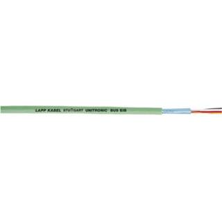 👉 Groen Buskabel UNITRONICÂ® BUS 2 x 0.80 mmÂ² LappKabel 2170240 Per meter 2050000193767