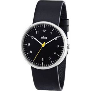 👉 Analoog horloge RVS Braun Quarz-Armbanduhr 4007218665027