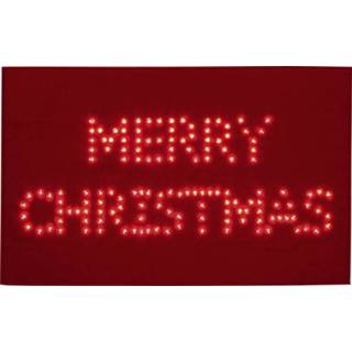 👉 Deurmat rood Polarlite PDE-05-001 Decoratief LED-licht Merry Christmas LED 4897048573735