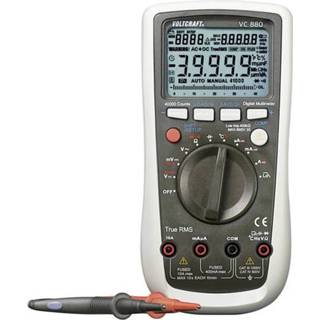 👉 Multimeter VOLTCRAFT VC880 Digitaal Kalibratie conform: ISO Datalogger CAT III 1000 V, IV 600 V Weergave (counts): 40000 4016138761368