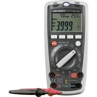 👉 Multimeter VOLTCRAFT MT-52 Digitaal Kalibratie conform: ISO Milieu-meetfunctie CAT III 600 V Weergave (counts): 4000 2050002747395