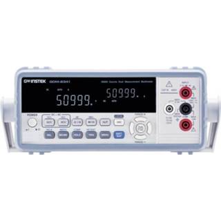 👉 GW Instek GDM-8341 Bench multimeter Digitaal Kalibratie conform: DAkkS CAT II 600 V Weergave (counts): 50000