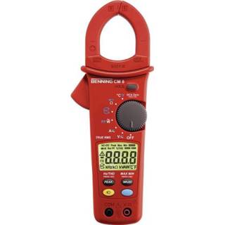 👉 Stroomtang Benning CM 8 Stroomtang, Multimeter Digitaal Kalibratie conform: DAkkS CAT III 600 V Weergave (counts): 6000 2050002777729