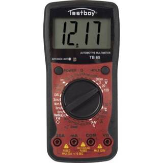 👉 Multimeter Testboy TB 65 Digitaal Kalibratie conform: Fabrieksstandaard (zonder certificaat) Weergave (counts): 1999 4028532200657