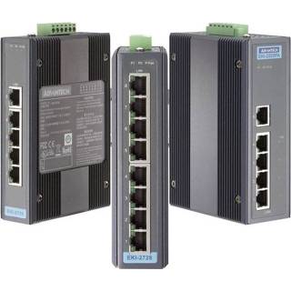 👉 Switch Advantech EKI-2728-AE LAN Aantal uitgangen: 8 x 12 V/DC, 24 48 V/DC 4016138600209