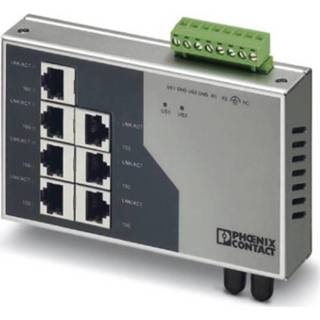 👉 Switch Phoenix Contact FL SF 7TX/FX ST - 2832577 Aantal ethernet-poorten 7 glasvezel-poorten 1 4046356044073