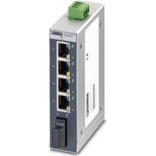 👉 Switch Phoenix Contact FL SFNB 4TX/FX - 2891027 Aantal ethernet-poorten 4 glasvezel-poorten 1 4046356588089