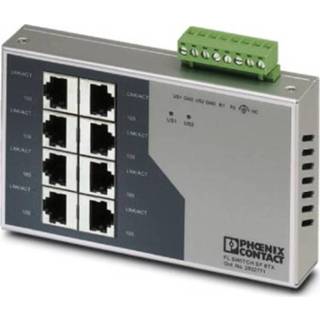 👉 Switch Phoenix Contact FL SF 8TX - 2832771 Aantal ethernet-poorten 8 4017918952204