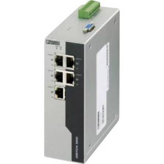 👉 Ethernet switch Phoenix Contact Industrial FL 3005 Aantal ethernet-poorten: 5 4046356658362