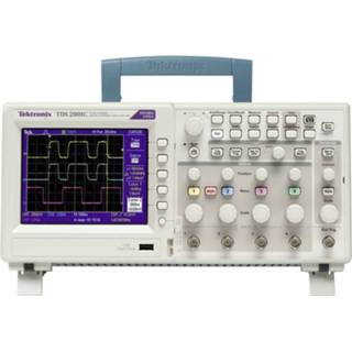 👉 Tektronix TDS2014C Digitale oscilloscoop 100 MHz 4-kanaals 2 GSa/s 2.5 kpts 8 Bit Digitaal geheugen (DSO), Spectrum-analyser