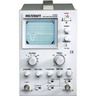 👉 Oscilloscoop VOLTCRAFT AO-610 Analoge 10 MHz 1-kanaals Kalibratie conform DAkkS 2050002780644