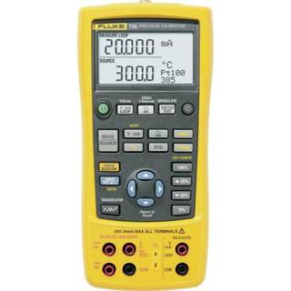 👉 Fluke 726 Kalibrator Spanning, Stroomsterkte, Temperatuur, Frequentie, Druk 4x AA batterij (penlite), meegeleverd