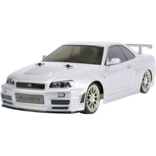 👉 Bouwpakket Tamiya Nismo R34 GT-R Z-Tune Brushed 1:10 RC auto Elektro Straatmodel 4WD 4950344586059