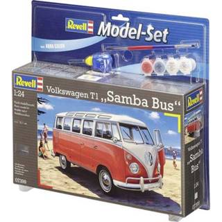 👉 Bouwpakket Revell 67399 VW T1 Samba Auto (bouwpakket) 1:24 4009803673998