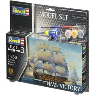 👉 Bouwpakket Revell 65819 HMS Victory Boot (bouwpakket) 1:1200 4009803658193