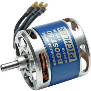 👉 Elektromotor Brushless voor vliegtuigen Boost 50 Pichler kV (rpm/volt): 610 4056534001583