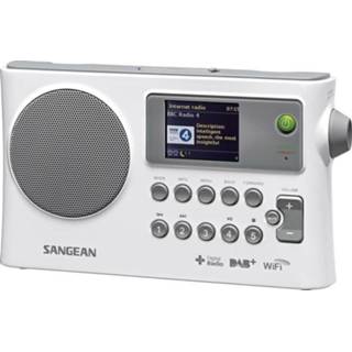 👉 Wit Sangean WFR-28C Internet Transistorradio AUX, DAB+, Internetradio, FM, USB Geschikt voor DLNA 4711317993119
