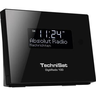 👉 Zwart TechniSat DigitRadio 100 DAB+ Radio-adapter Bluetooth, DAB+, FM 4019588049574