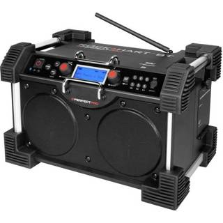Perfectpro Rockhart BT DAB Bouwradio AUX, Bluetooth Accu laadfunctie, Spatwaterbestendig, Stofdicht, Stofvast, Herlaadbaar zwart Bouwradio zwart PerfectPro Rockhart BT DAB+ AUX, Bluetooth Accu laadfunctie, Spatwaterbestendig, Stofdicht, Stofvast, Herlaadbaar 8717774762967