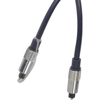 👉 Audiokabel zwart Toslink Digitale audio Kabel [1x Toslink-stekker (ODT) - 1x (ODT)] 2 m Kash 2050001496249