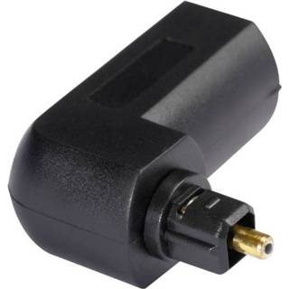 👉 Audio adapter zwart Toslink Digitale [1x Toslink-stekker (ODT) - 1x Toslink-bus (ODT)] 0 m Hicon 2050001342454