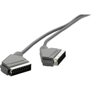 👉 Zwart SCART TV, receiver Kabel [1x SCART-stekker - 1x SCART-stekker] 1.20 m SpeaKa Professional 4008928500158