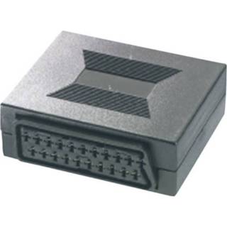 👉 Zwart SCART TV, receiver Adapter [1x SCART-bus - 1x SCART-bus] 0 m SpeaKa Professional 4008928501605