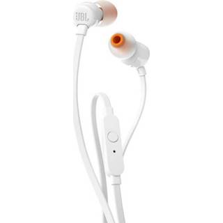 👉 Headset wit JBL Harman T110 Oordopjes In Ear 6925281918933