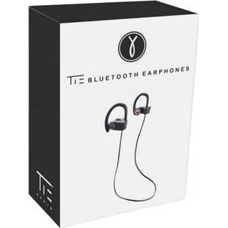 👉 Sport oordopje zwart Tie Studio Bluetooth 4.1 Oordopjes In Ear Headset, Volumeregeling, Bestand tegen zweet 4260416830172