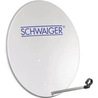 👉 Satellietschotel grijs aluminium Schwaiger SPI2080 80 cm Reflectormateriaal: Aluminium-grijs 4004005208009