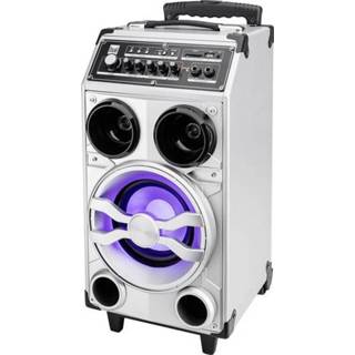 Dual DSBX 100 Silber Mobiele PA luidspreker werkt op een accu Luidspreker Dual DSBX 100 Silber Mobiele PA 16.5 cm 6.5 inch werkt op een accu 1 stuks 4260136674919