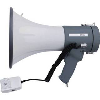 👉 Megafoon SpeaKa Professional ER-66S Met handmicrofoon, draagriem, geluiden 4016138664218