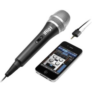 👉 Smartphone IRig Mic Hand microfoon Zendmethode: Kabelgebonden Incl. klem 8025813384033
