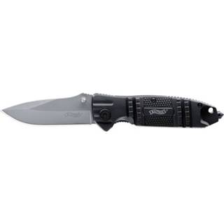👉 Holster zwart zilver Walther Silver TacKnife STK 5.0717 Outdoormes holster, vangriem, clip 4000844426154