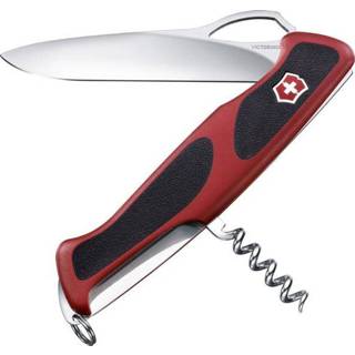 👉 Zwitsers zakmes rood zwart Victorinox RangerGrip 0.9523.MC Aantal functies: 5 Rood, 7611160044457